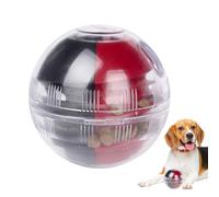 Treat Ball - Interactive Puppy Training Toy | Slow Feeder Puzzle for Large, Medium and Small Breeds, Indoor Fun | Enriching Activity for Bored Dogs Who Play the Mental Toys