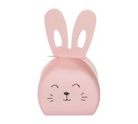 - Treat Box - 6.5 x 6.5 x 11.5 cm Funny Party Bag | Easter Bunny Box Candy Bags | Cute Festive Animal Shaped Boxes | For Cupcake Goodie Snacks Kids