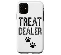 Treat Dealer Paw Prints Pet Lover Fun Text Case for iPhone 11