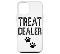 Treat Dealer Paw Prints Pet Lover Fun Text Case for iPhone 12/12 Pro