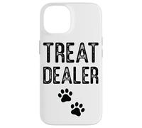 Treat Dealer Paw Prints Pet Lover Fun Text Case for iPhone 14