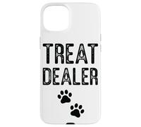 Treat Dealer Paw Prints Pet Lover Fun Text Case for iPhone 15 Plus