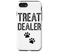 Treat Dealer Paw Prints Pet Lover Fun Text Case for iPhone SE (2020) / 7 / 8