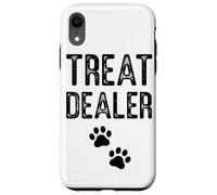 Treat Dealer Paw Prints Pet Lover Fun Text Case for iPhone XR