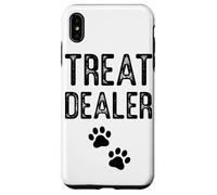 Treat Dealer Paw Prints Pet Lover Fun Text Case for iPhone XS Max