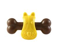 Treat Dispenser Dog Toy Bone Shaped Teething Game for Puppies | Chew toy for strong chewers for activity against boredom indoors and outdoors in the home and garden