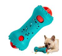 Treat Dispenser for Dogs, Interactive Puzzle in Bone Shape, Thinking Toy for Dogs - For Mental Enrichment, Reduces Bloating for Small, Medium and Large Breeds as well as Cats and We