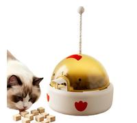 Treat Dispenser Toy For Cats - Engaging Kitty Snack Feeder, Feline Food Puzzle | Interactive Foraging Roller, Pet Reward Activity Maze Promoting Playful Behavior, Mental Stimulation Gadget For Daily E