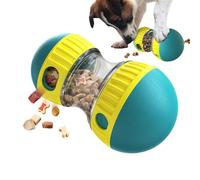 Treat Dispensing Ball, Dog Chew Toys, Interactive Food Dispenser, Promotes Healthy Eating Habits and Cognitive Exercise, Ideal for Active Dogs and Pups, 6.1x3.44x3.44 inches
