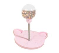 Treat Dispensing Ball - Interactive Puzzle Feeder Toy, Durable Chew Sphere | Textured Rubber Design, Training Reward Theme, Rolling Action Enrichment, Slow Snack Release System, Mental Stimulation