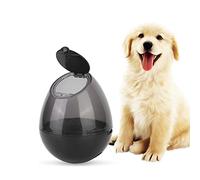 Treat Dispensing Dog Toy,Pet Dog Puppy Feeding Bowl,Interactive Spill Food Ball Toy Boredom Breaker Bowl Smart Puzzle Feeder for Small Medium Dogs and Cats 11.5x11.5x15cm (Black)