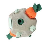 Treat Dispensing Dog Toys, Chewing Toys with Reward Sweets Interactive, Squeaky Enrichment Toys for Indoor Balcony Garden Animal Guidance