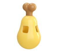 Treat Dispensing Dog Toys, Funny Dog Food Toy, 4.33x2.36x2.36in Chicken Leg Shape Puppy Chewing Tool, Portable Teeth Grinding For Home Training, Interactive Play, Pet Enrichment