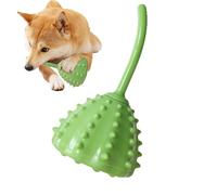Treat Dispensing Dog Toys - Interactive Cognitive Dog Treat Toy - Bite Resistant Toothbrush for Chewing Teeth Cleaning Puppy Supplies Promotes Slow Eating Playing Training