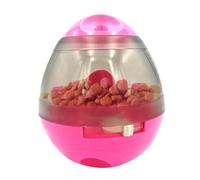 Treat Dispensing Toy, 10x11.7cm Dog Slow Feeder Ball, Interactive Mentally Stimulating Tool, Puppy Training Enrichment Accessory, Tough Rubber Boredom Breaker, Suitable for Small Medium Large Breeds