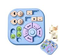 Treat Dispensing Toys, Non-Slip Interactive Slow Feeder, Puzzle Game for Dogs, Puppies and Cats, Mental Stimulation Toy for Boredom, Foraging, Training, Engagement, Indoor Outdoor Play