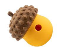 Treat Distribution Dog Toy - Durable Silicone Dog Toy, Interactive Slow Feeders Training | Acorn Shaped Food Ball with Leak Proof Design, Boron