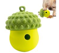 Treat Distribution Dog Toy - Durable Silicone Dog Toy, Interactive Slow Feeders Training | Acorn Shaped Food Ball with Leak Proof Design, Boron