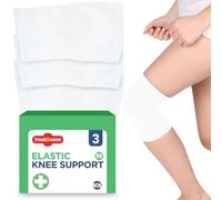 treat&ease 4pk Elastic Knee Support Medium Size - Compression Sleeves for Stability & Comfort - Ideal for Sports, Walking, and Daily Use - Breathable, Durable Neoprene for Men and Women