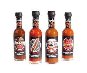 Treat Factory Barbecue Bad Boys Sauce Selection BBQ Chilli Hot Sauce Gift Pack
