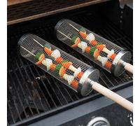 Treat Factory BBQ Rolling Grill Baskets