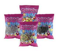 Treat Kitchen Liquorice Mix 4kg Assorted Sweet Bundle - Filled Pencils, Bricks, Sugared Cats & Classic Liquorice Shapes - Big Bulk Sharing Pack for Parties, Events, Hampers & Gifting