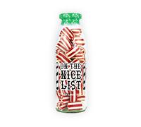 Treat Kitchen On The Nice List Message Sweet Bottle 360g in Red Treat Kitchen Red