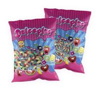 Treat Kitchen Pride Mix 2kg Sweet Bundle - Halal Suitable Pick-and-Mix Sweets - Sugared Multicoloured Rings, Rainbow Gummy Worms &- Perfect for Parties, Pride Celebrations