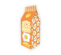 Treat Kitchen You're Eggcellent Retro Egg Sweet Milk Carton In Yellow Yellow One Size