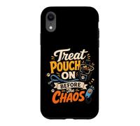 Treat Pouch On Before The Chaos Funny Dog Trainer Case for iPhone XR