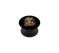 Treat Pouch On Before The Chaos Funny Dog Trainer PopSockets Adhesive PopGrip