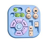 Treat Puzzle Dog Toy, Slow Feeding Interactive Feeder, Gentle with Non-Slip Base, Enrichment Pet Chewing Game for Cats Dogs, Feeding Toy with Engaging Design, Training Tool for Boredom Foraging