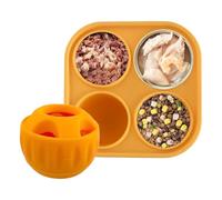 Treat Puzzle Toys for Dogs, Dog Toys Treat Dispensing Puzzle Games, Slow Feeder Food Container for Aggressive Chewers Teething Exercise Stimulation Busy Boredom