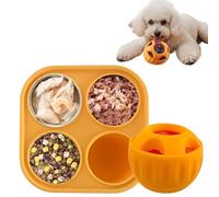 Treat Puzzle Toys for Dogs - Interactive Dog Puzzle Toys Treat Dispenser,Chew Ball Food Container for Medium Large Puppy Aggressive Chewers Teething Stimulation Training