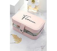 Treat Republic Blush Pink Jewellery Case Pink