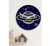 Treat Republic Out Of This World Personalised Space Wall Clock
