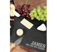 Treat Republic Personalised Rustic Slate Cheese Board