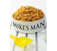 Treat Republic Personalised Super Large Man Bowl Black