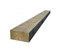 Treated Garden Sleepers 100mm x 200mm x 2400mm (8x4 inches) Green