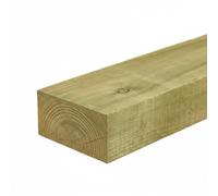 Treated Softwood Railway Sleepers Garden 100 x 200 x 1.2m (Green)