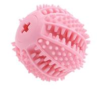 Treatment Dispenser Ball - Dog Treat Ball Dispenser - Rubber Pet Balls - Rubber Spring - Dog Toy Teeth Ball - Non-Toxic Tear Resistant Natural Rubber - Toy Ball for Pet Teeth