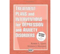 Treatment Plans and Interventions for Depression and Anxiety Disorders (Clinician's Toolbox) by Robert L. Leahy (2000-04-20)