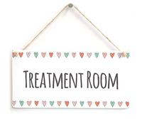 Treatment Room - Cute Hanging Treatment Room Door Plaque
