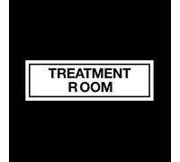 Treatment Room Plastic Door Sign
