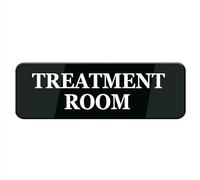 Treatment Room Sign, Self Adhesive Sign For Door Or Wall 9 X 3 Inch Quick And Easy Installation Premium Acrylic Design For Your Home Office/Business