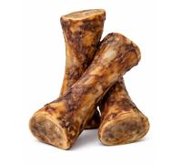 TREATOPIA Adventure Dog Bones, Champ, 6", 3 Pieces - All Natural, Long-Lasting, Healthy, Single Ingredient, Bone Marrow, Hand Trimmed, Slowly Roasted, Nourishing, Yes