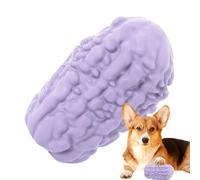 Treats Dispenser Dog Toy, Dog Treats Dispenser Toy - Dog Chew Toy Bitter Shaped Puppy Teething Toy | Rubber Dog Chew Toy for Slow Feeding, Training and Playing