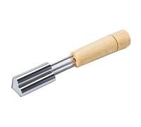 Treats Food Fruit Cutter Mold Vegetable Fruit Cutting Mold Flower Star Heart with Wood Ergonomic Handle Cutter