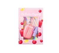 Treats Lip Balm Keyring - Pink - With A Fun, Eye-catching Design, It's A Cute Accessory For Your Bag, Keys Or Pencil Case. Clip On And Take Your Favourite Lip Balm Wherever You Go!