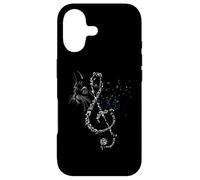 Treble Clef Cat Kitten Notes Music Melody Gift Case for iPhone 17
